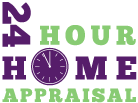 24 Hour Home Appraisals Logo